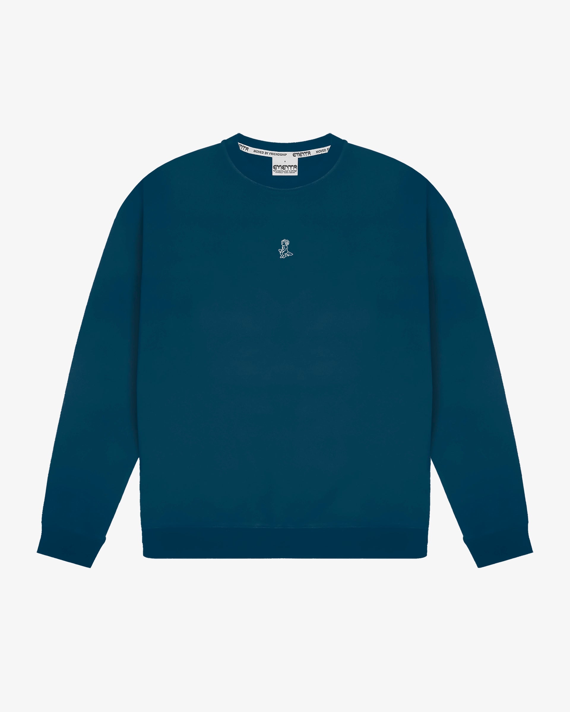Heavy organic cotton fabric
Navy color with embroidered details in off-white
100% Cotton
Embroidered Ikon Stamp design on the back
Ikon logo embroidered on the front
Fleece interior for added comfort
Designed for durability and long-lasting wear

Natural texture and weight
Comfortable fit for everyday wear

Made in Portugal