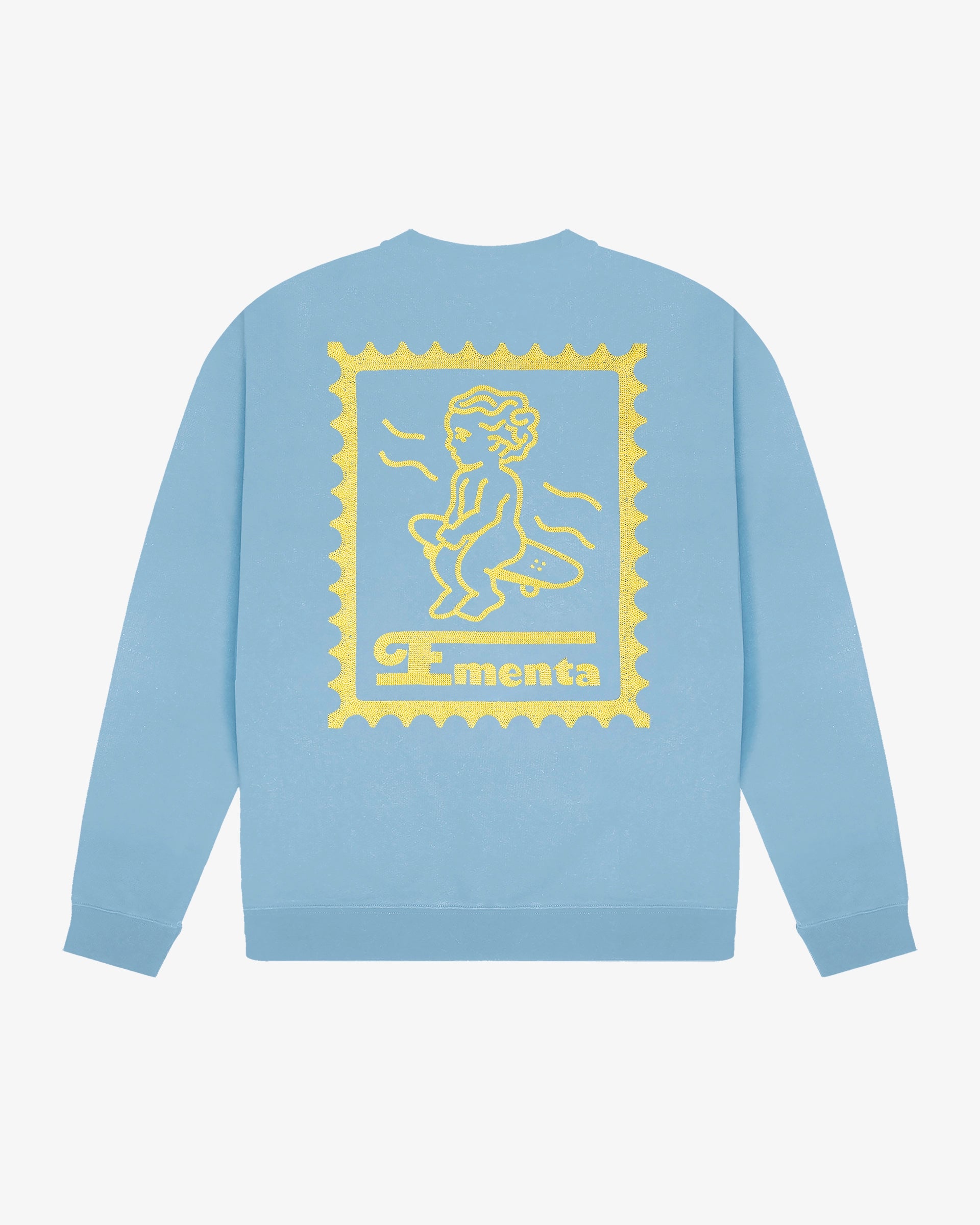 Heavy organic cotton fabric
Winter sky washed color with embroidered details in butter
100% Cotton
Embroidered Ikon Stamp design on the back
Ikon logo embroidered on the front
Fleece interior for added comfort
Designed for durability and long-lasting wear

Natural texture and weight
Comfortable fit for everyday wear

Made in Portugal