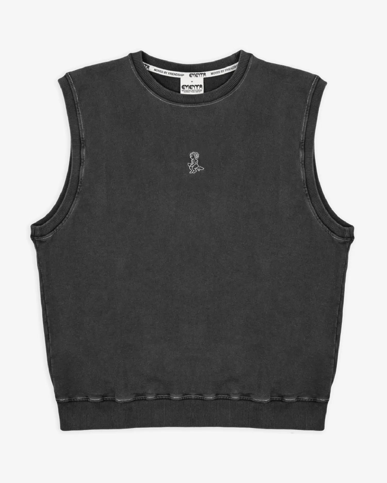 100% cotton
Grey washed color
Soft fabric construction
Relaxed, loose fit for ease of movement
Subtle chest embroidery for a minimalist touch
Made in Portugal
Unisex design