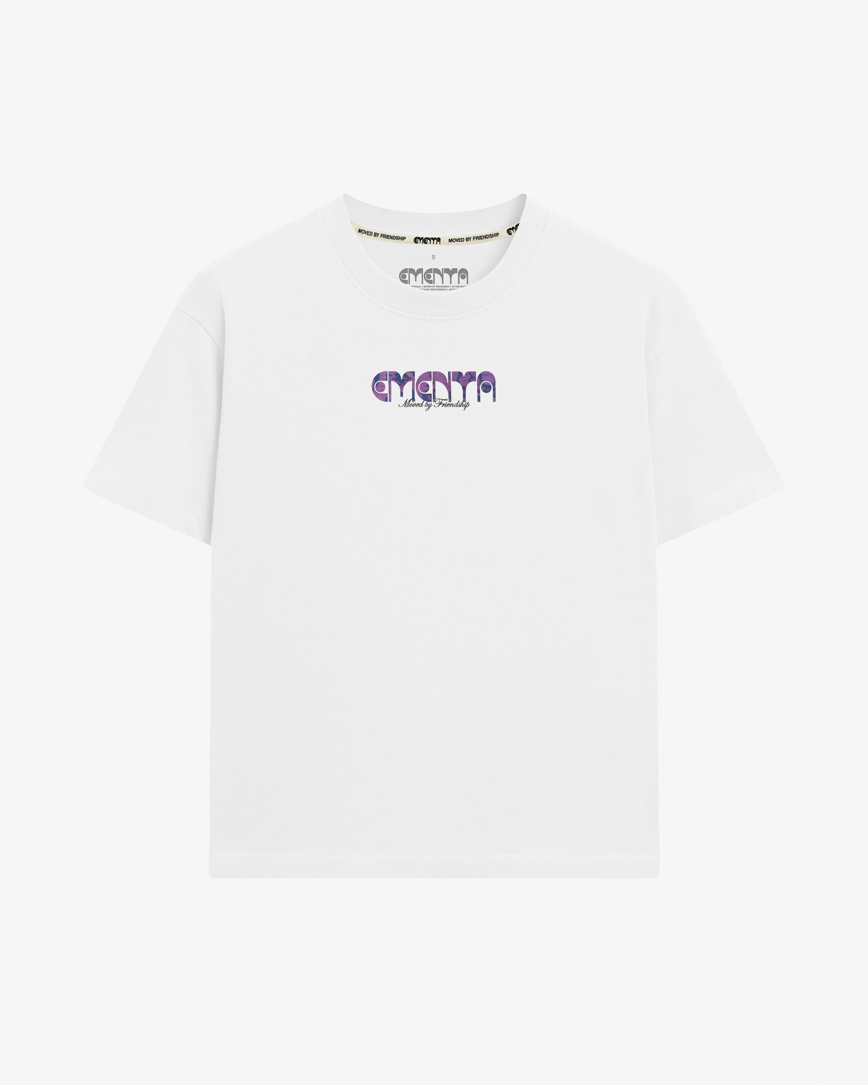 100% cotton, 240 g/m²
Soft yet structured heavyweight feel
Artwork is digitally designed in-house by our artists to ensure unique detail and precision

White color with the "Purple Rain" print on the front

Pre-shrunk to maintain size and shape after washing
Reinforced collar and double-stitched hems for lasting wear

Machine wash at 30°C, tumble dry low, iron inside out
Unisex fit
Made in Portugal