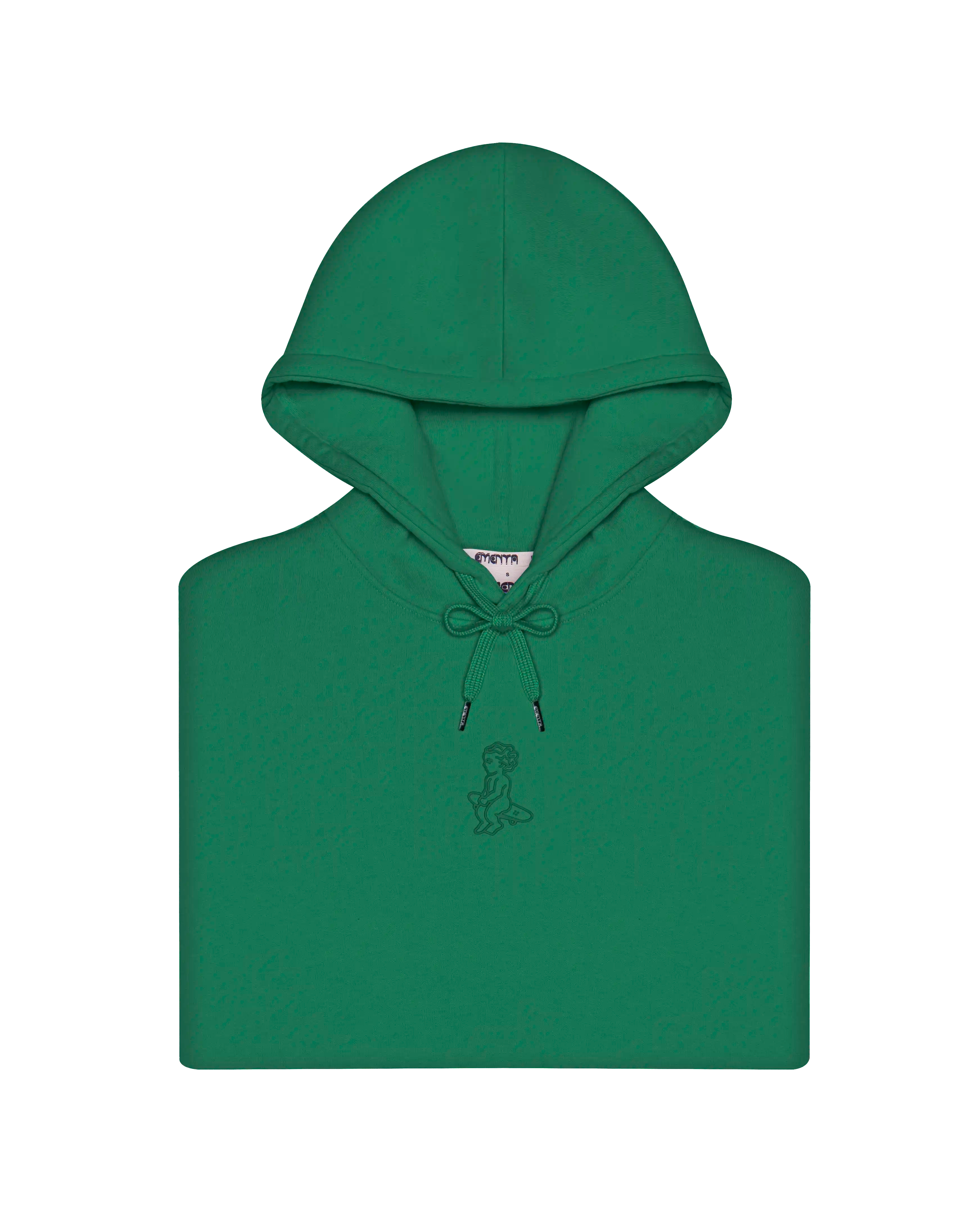 100% cotton (480 gsm) with brushed fleece interior
Evergreen&nbsp; color with an embossed textured Ikon stamp on the back
Subtle signature embroidery on the right wrist
Ribbed cuffs and hem for secure, comfortable fit
Classic kangaroo pocket for easy storage
Zip-less design with a clean pullover silhouette
Made in Portugal&nbsp;
Unisex fit